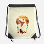 Ukiyo T-Rex-None-Drawstring-Bag-dandingeroz
