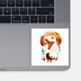 Ukiyo T-Rex-None-Glossy-Sticker-dandingeroz