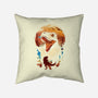 Ukiyo T-Rex-None-Removable Cover w Insert-Throw Pillow-dandingeroz