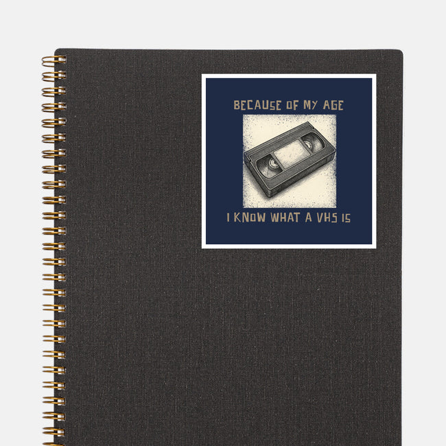 I Survived The VHS Era-None-Glossy-Sticker-Lorets
