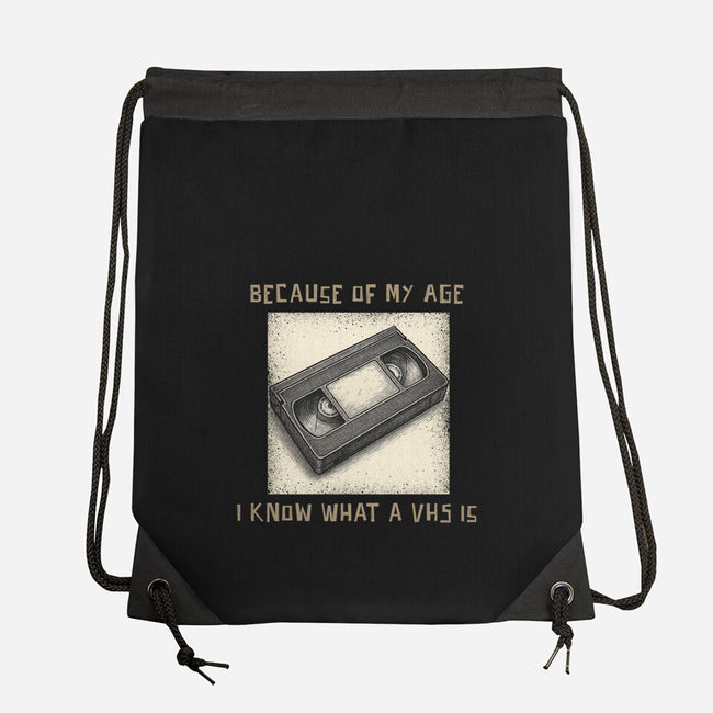 I Survived The VHS Era-None-Drawstring-Bag-Lorets
