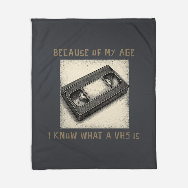 I Survived The VHS Era-None-Fleece-Blanket-Lorets