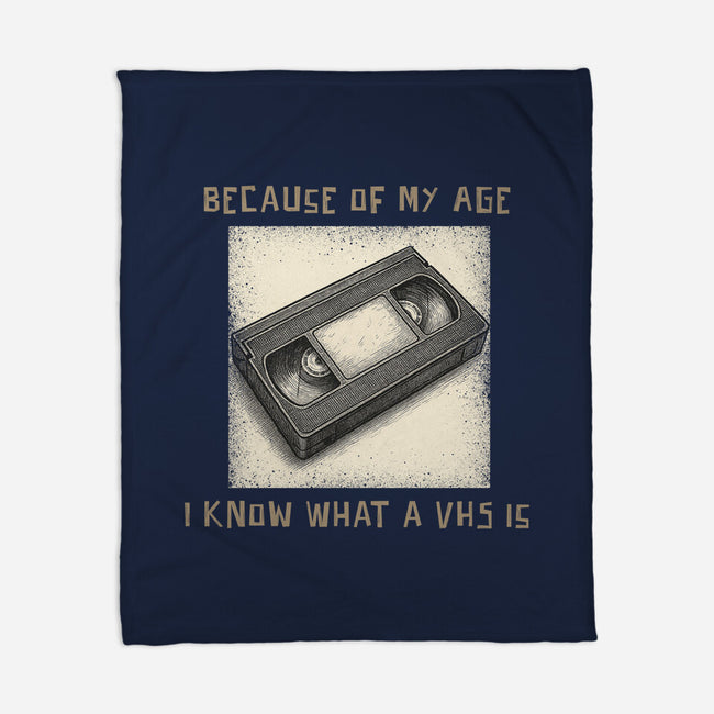 I Survived The VHS Era-None-Fleece-Blanket-Lorets