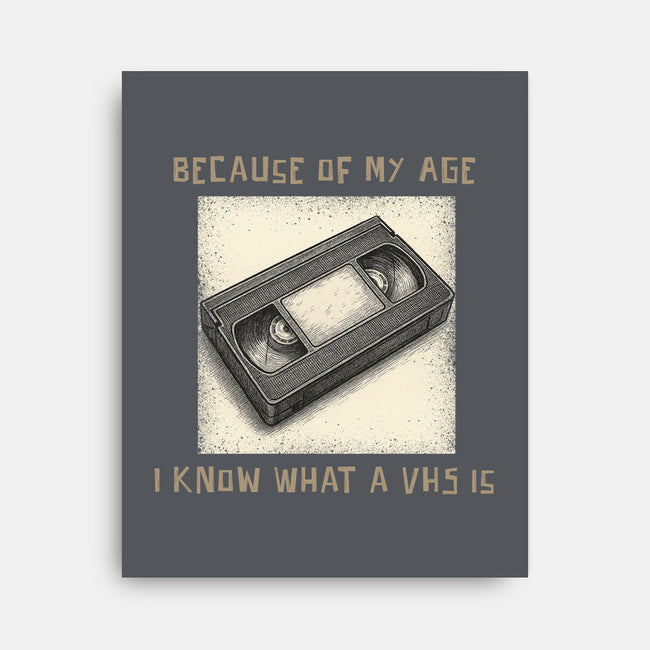 I Survived The VHS Era-None-Stretched-Canvas-Lorets
