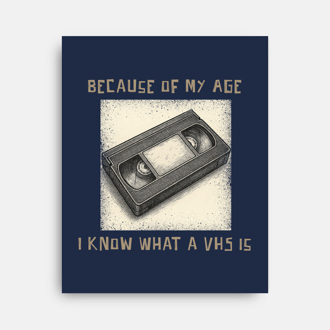 I Survived The VHS Era-None-Stretched-Canvas-Lorets