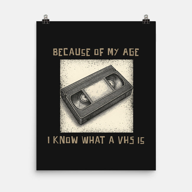 I Survived The VHS Era-None-Matte-Poster-Lorets