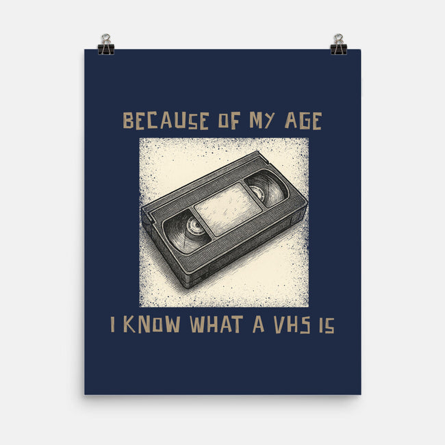 I Survived The VHS Era-None-Matte-Poster-Lorets