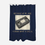 I Survived The VHS Era-None-Polyester-Shower Curtain-Lorets