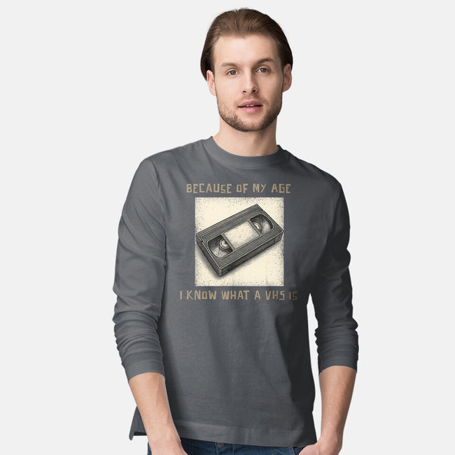 I Survived The VHS Era-Mens-Long Sleeved-Tee-Lorets