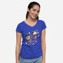 Dynamic Identities-Womens-V-Neck-Tee-naomori