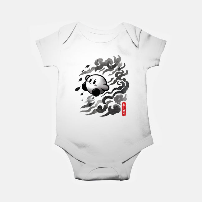 Sumi-E Puff-Baby-Basic-Onesie-fanfreak1