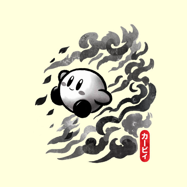Sumi-E Puff-None-Glossy-Sticker-fanfreak1