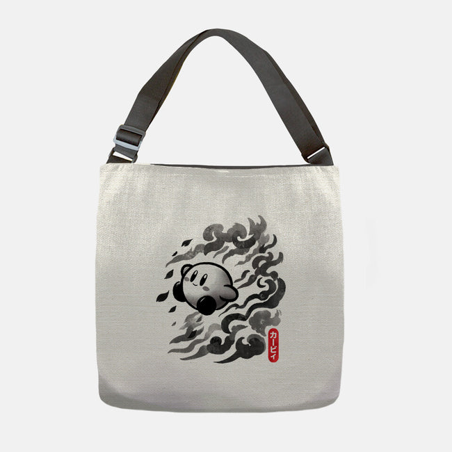 Sumi-E Puff-None-Adjustable Tote-Bag-fanfreak1