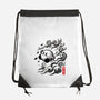 Sumi-E Puff-None-Drawstring-Bag-fanfreak1