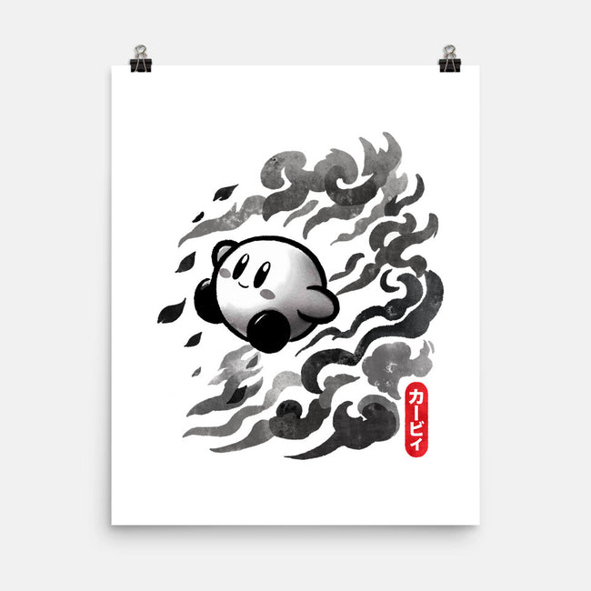 Sumi-E Puff-None-Matte-Poster-fanfreak1