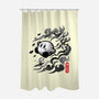 Sumi-E Puff-None-Polyester-Shower Curtain-fanfreak1