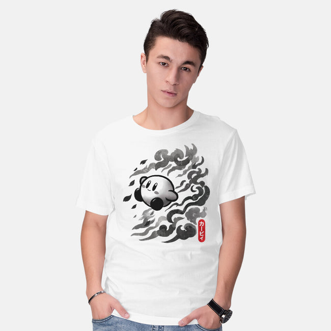 Sumi-E Puff-Mens-Basic-Tee-fanfreak1