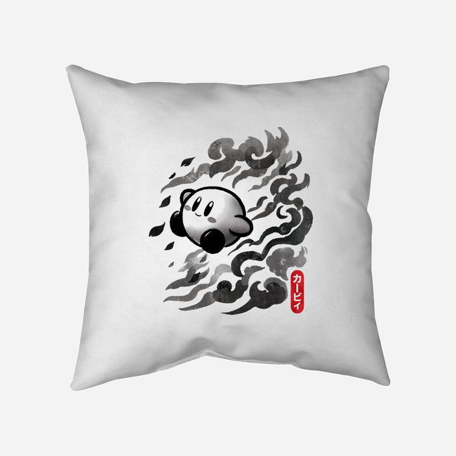 Sumi-E Puff-None-Removable Cover w Insert-Throw Pillow-fanfreak1