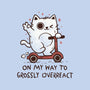 On My Way To Grossly Overreact-Mens-Basic-Tee-koalastudio