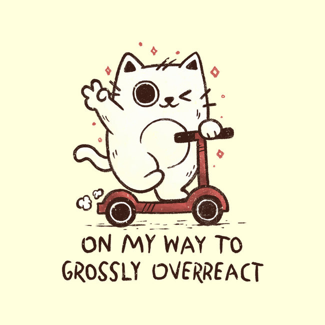 On My Way To Grossly Overreact-Mens-Basic-Tee-koalastudio