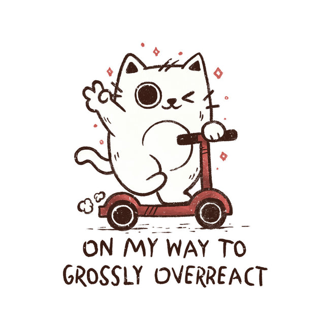 On My Way To Grossly Overreact-Mens-Basic-Tee-koalastudio