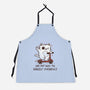 On My Way To Grossly Overreact-Unisex-Kitchen-Apron-koalastudio