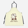 On My Way To Grossly Overreact-Unisex-Kitchen-Apron-koalastudio