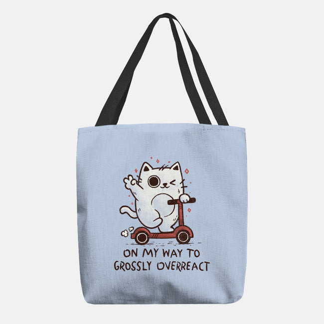 On My Way To Grossly Overreact-None-Basic Tote-Bag-koalastudio