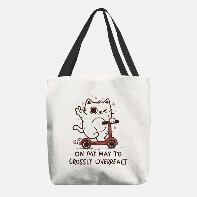 On My Way To Grossly Overreact-None-Basic Tote-Bag-koalastudio