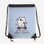 On My Way To Grossly Overreact-None-Drawstring-Bag-koalastudio