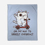 On My Way To Grossly Overreact-None-Fleece-Blanket-koalastudio