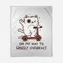 On My Way To Grossly Overreact-None-Fleece-Blanket-koalastudio