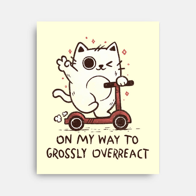 On My Way To Grossly Overreact-None-Stretched-Canvas-koalastudio