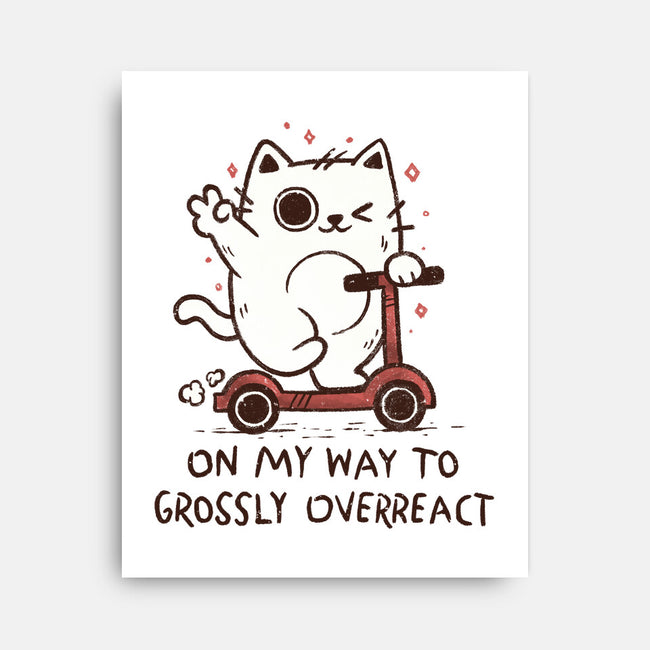 On My Way To Grossly Overreact-None-Stretched-Canvas-koalastudio