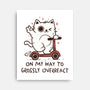 On My Way To Grossly Overreact-None-Stretched-Canvas-koalastudio