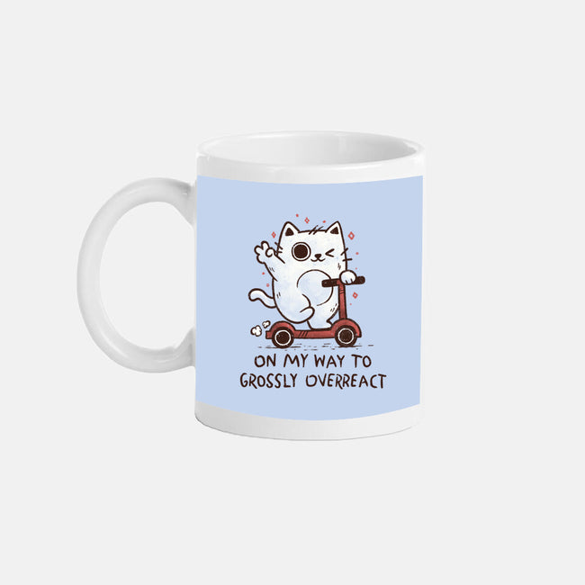 On My Way To Grossly Overreact-None-Mug-Drinkware-koalastudio