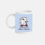 On My Way To Grossly Overreact-None-Mug-Drinkware-koalastudio