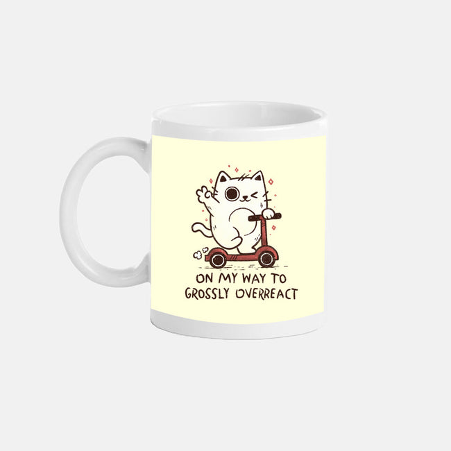 On My Way To Grossly Overreact-None-Mug-Drinkware-koalastudio