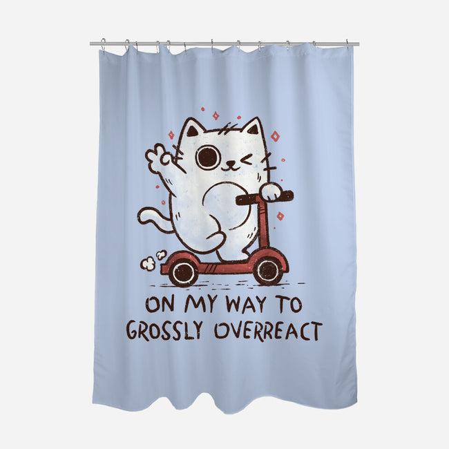 On My Way To Grossly Overreact-None-Polyester-Shower Curtain-koalastudio