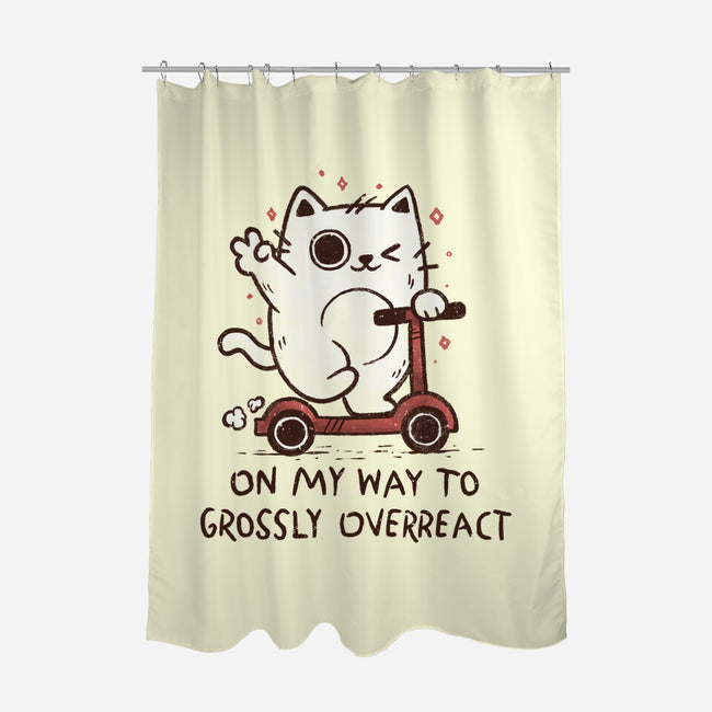 On My Way To Grossly Overreact-None-Polyester-Shower Curtain-koalastudio