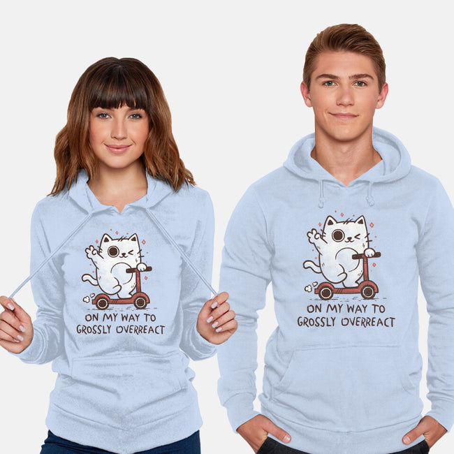 On My Way To Grossly Overreact-Unisex-Pullover-Sweatshirt-koalastudio
