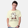 On My Way To Grossly Overreact-Mens-Basic-Tee-koalastudio