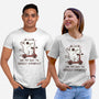 On My Way To Grossly Overreact-Unisex-Basic-Tee-koalastudio