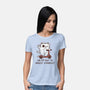 On My Way To Grossly Overreact-Womens-Basic-Tee-koalastudio