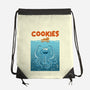 Cookie Attack-None-Drawstring-Bag-erion_designs