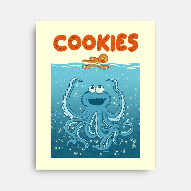 Cookie Attack-None-Stretched-Canvas-erion_designs