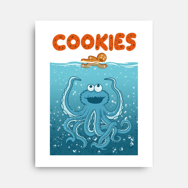 Cookie Attack-None-Stretched-Canvas-erion_designs