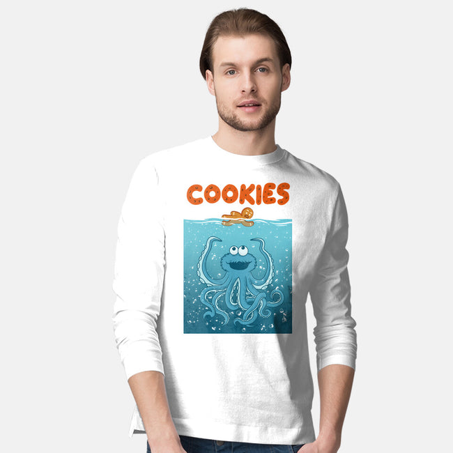 Cookie Attack-Mens-Long Sleeved-Tee-erion_designs