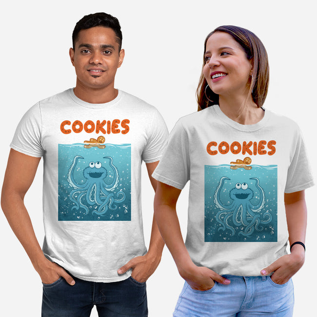 Cookie Attack-Unisex-Basic-Tee-erion_designs