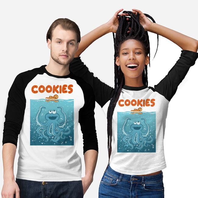 Cookie Attack-Unisex-Baseball-Tee-erion_designs